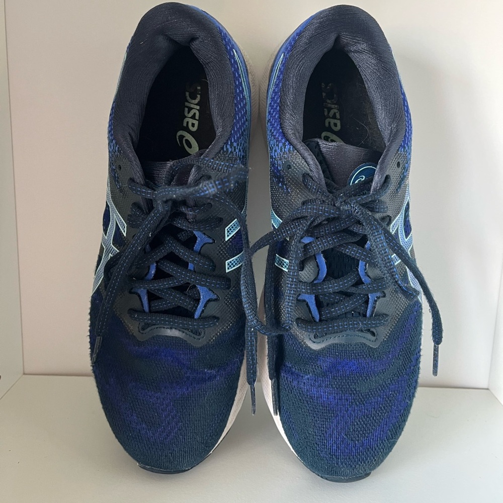 Asics Blue Teal Gel-Nimbus Running Sneakers - Picture 7 of 9